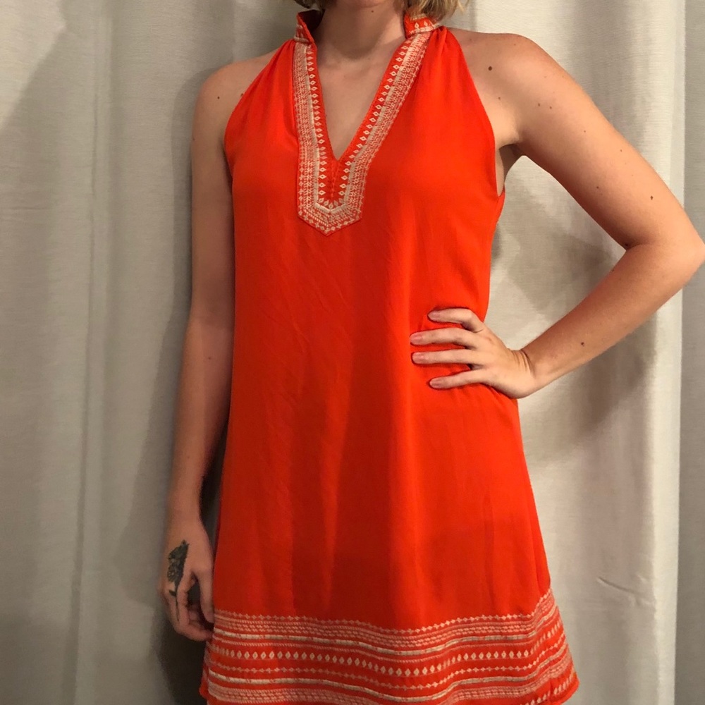 Orange Dress